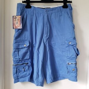 Vintage cargo cotton shorts